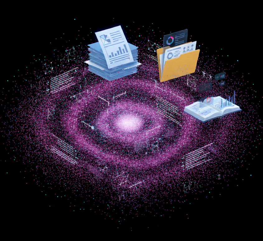 Illustration of dispersed bioprocess data